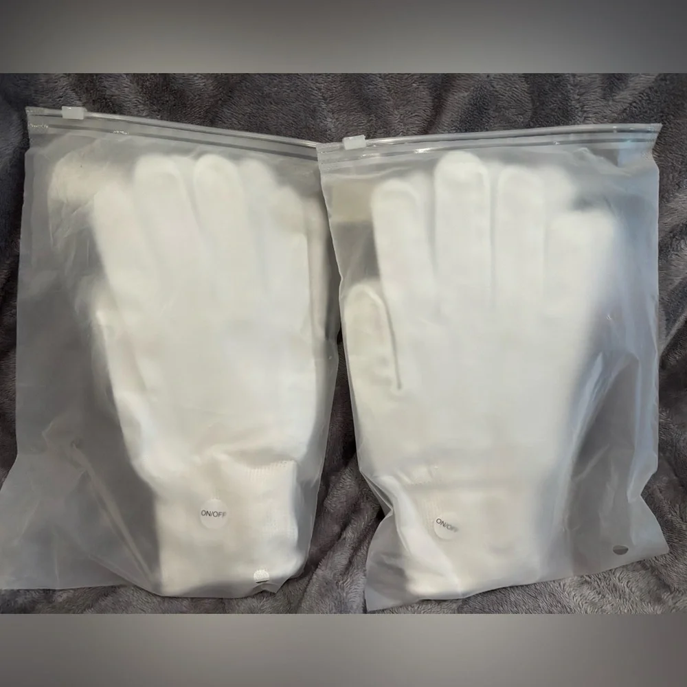 Set of 2-LED Flashing Gloves Gifts‎ for Halloween Costume/Birthday Glow Party